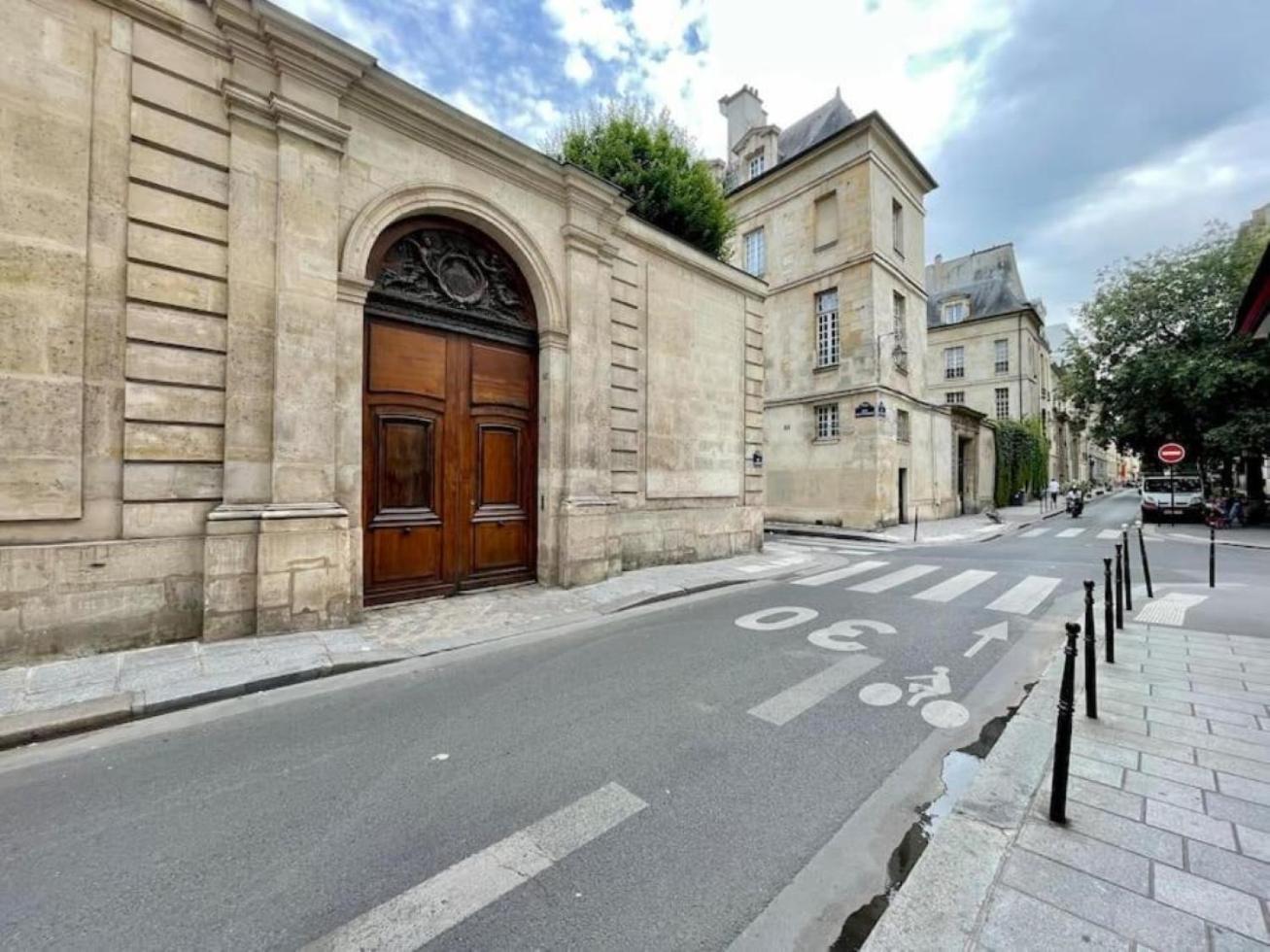 파리 La Galerie Des Archives-Unique And Elegant Gem-Marais 아파트 외부 사진